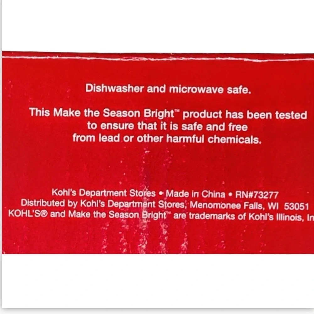 NIB Make the Season Bright Hand Painted 8” Salad/Dessert Plates - Picture 9 of 14